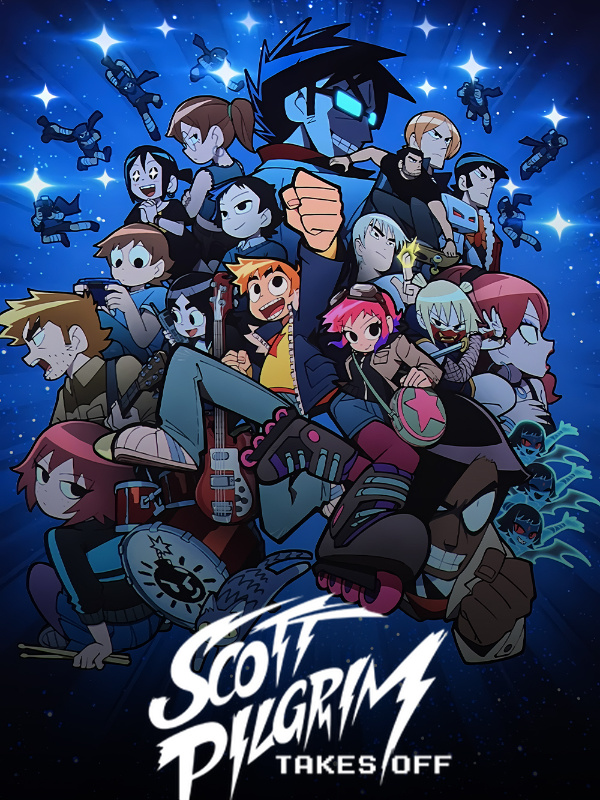 In scott pilgrim world and traveling to other worlds with a system